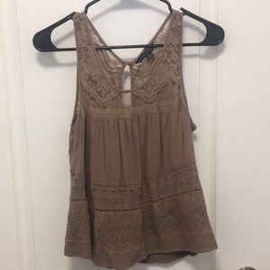 Brown American Eagle Top